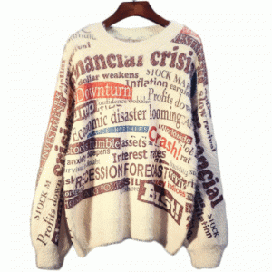 2019 обычай имитация шерсти норки зима свободно фонарь рукавом дамы пуловер трикотаж свитер